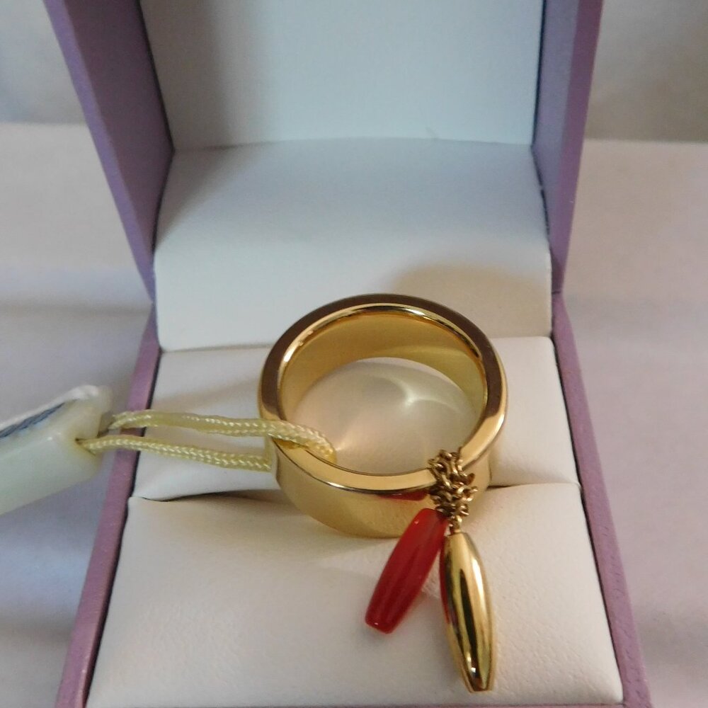 Ladies Morellato Gold Ring - Made in Italy